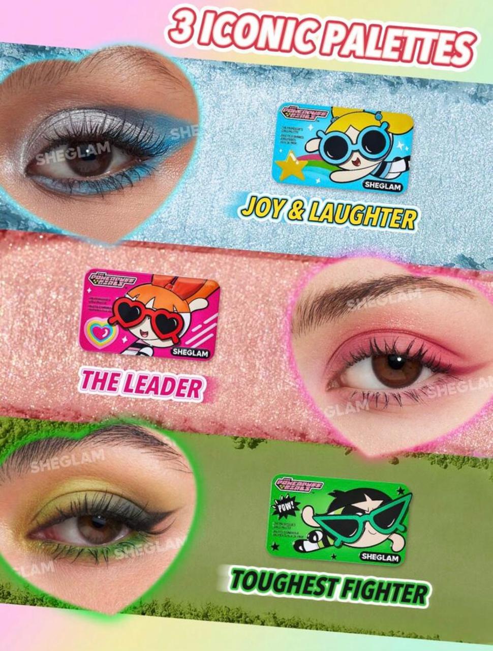 The Powerpuff Girls X SHEGLAM Coffret Cadeau