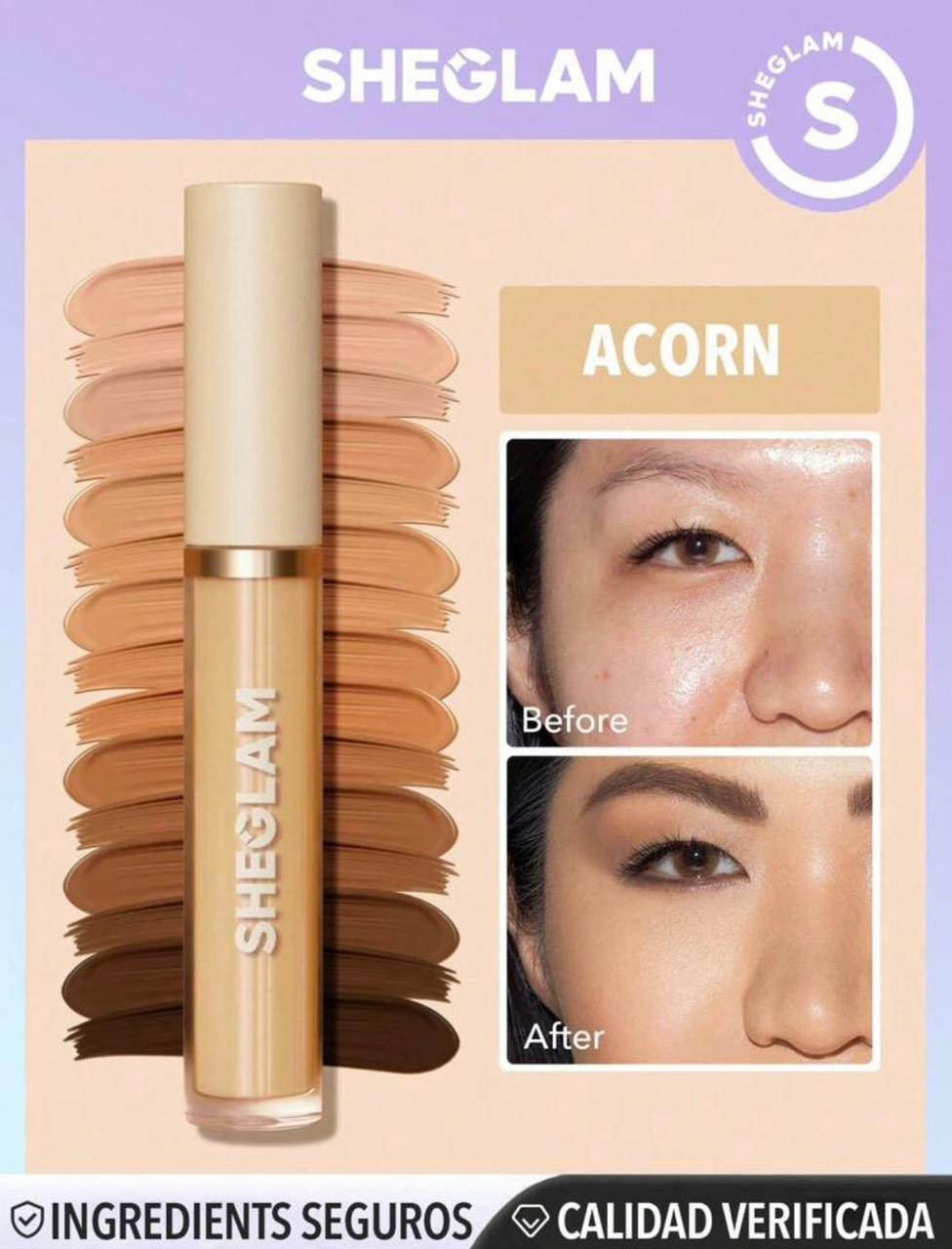 SHEGLAM Like Magic 12Hr Full Coverage Concealer