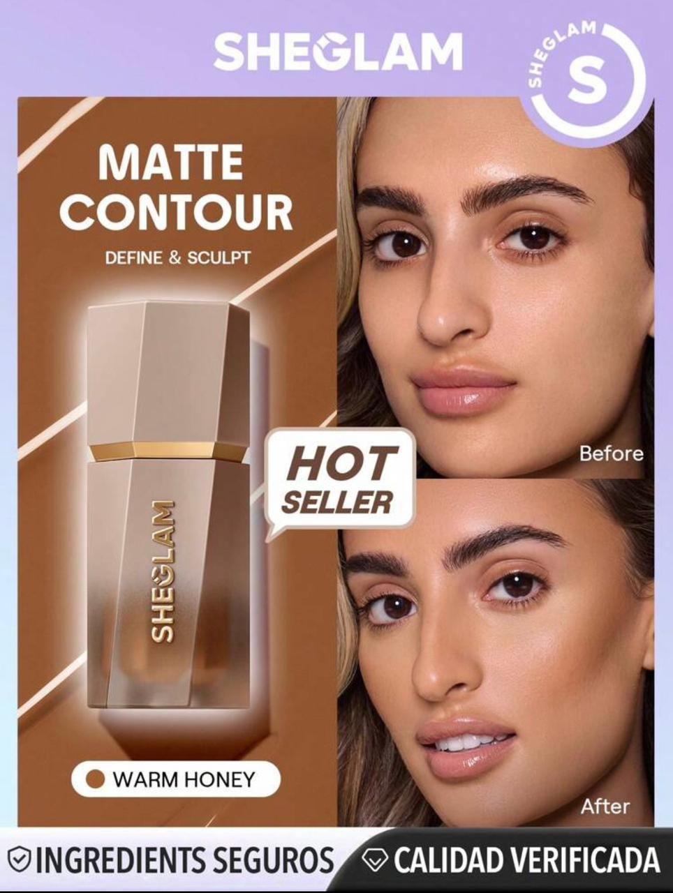 SHEGLAM Sun Beam Matte Liquid Bronzer-