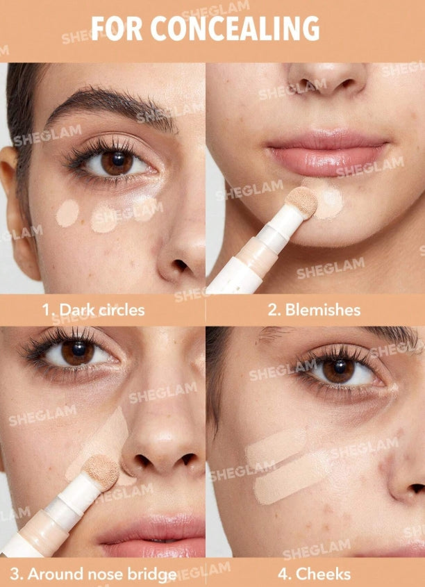 SHEGLAM Correcteur De Teint Complexion Boost-Applicateur