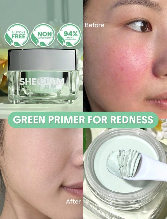 SHEGLAM Base De ContrôLe Du SéBum Pour La Peau,