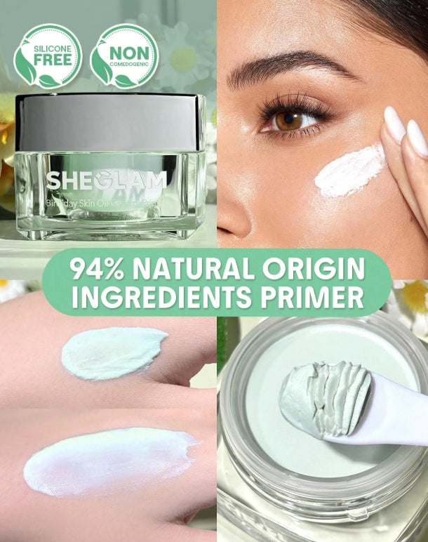 SHEGLAM Base De ContrôLe Du SéBum Pour La Peau,