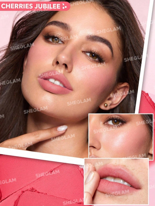 SHEGLAM CrèMe Pour Les Joues Et Les LèVres Very Cherry