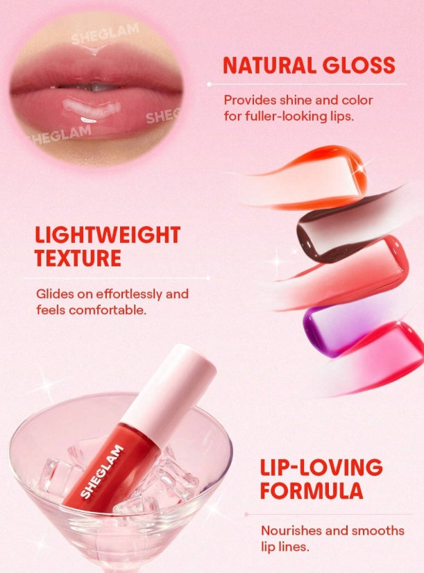 SHEGLAM Huile TeintéE Pour Les LèVres Jelly Wow