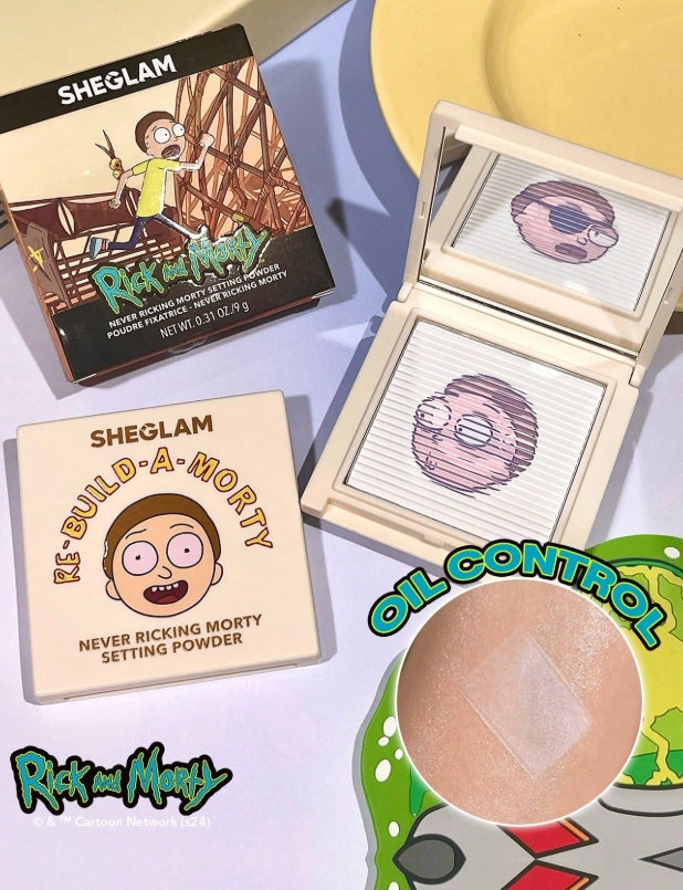 Rick and Morty X SHEGLAM Never Ricking Morty Setting Powder