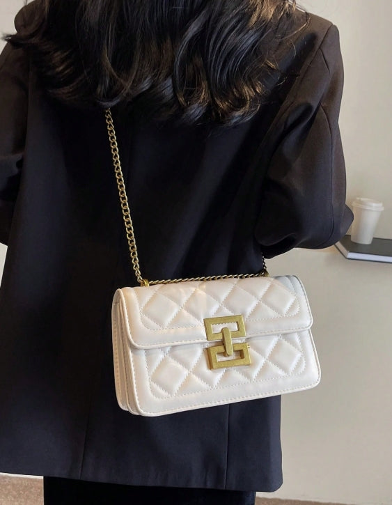 Nouveau Sac À Bandoulière Carré À Chaîne De Mode,