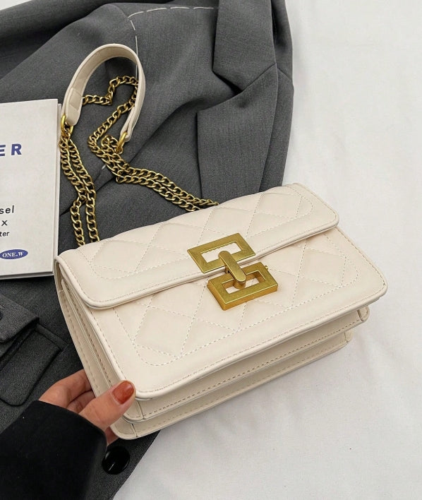 Nouveau Sac À Bandoulière Carré À Chaîne De Mode,