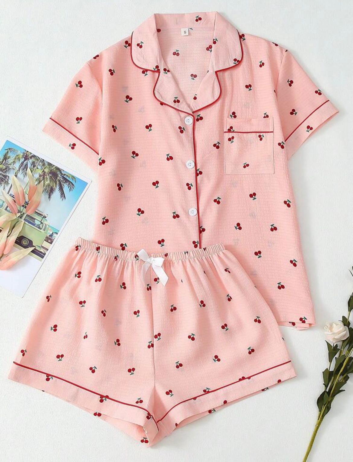 Cherry Printed Sweet "PJ"