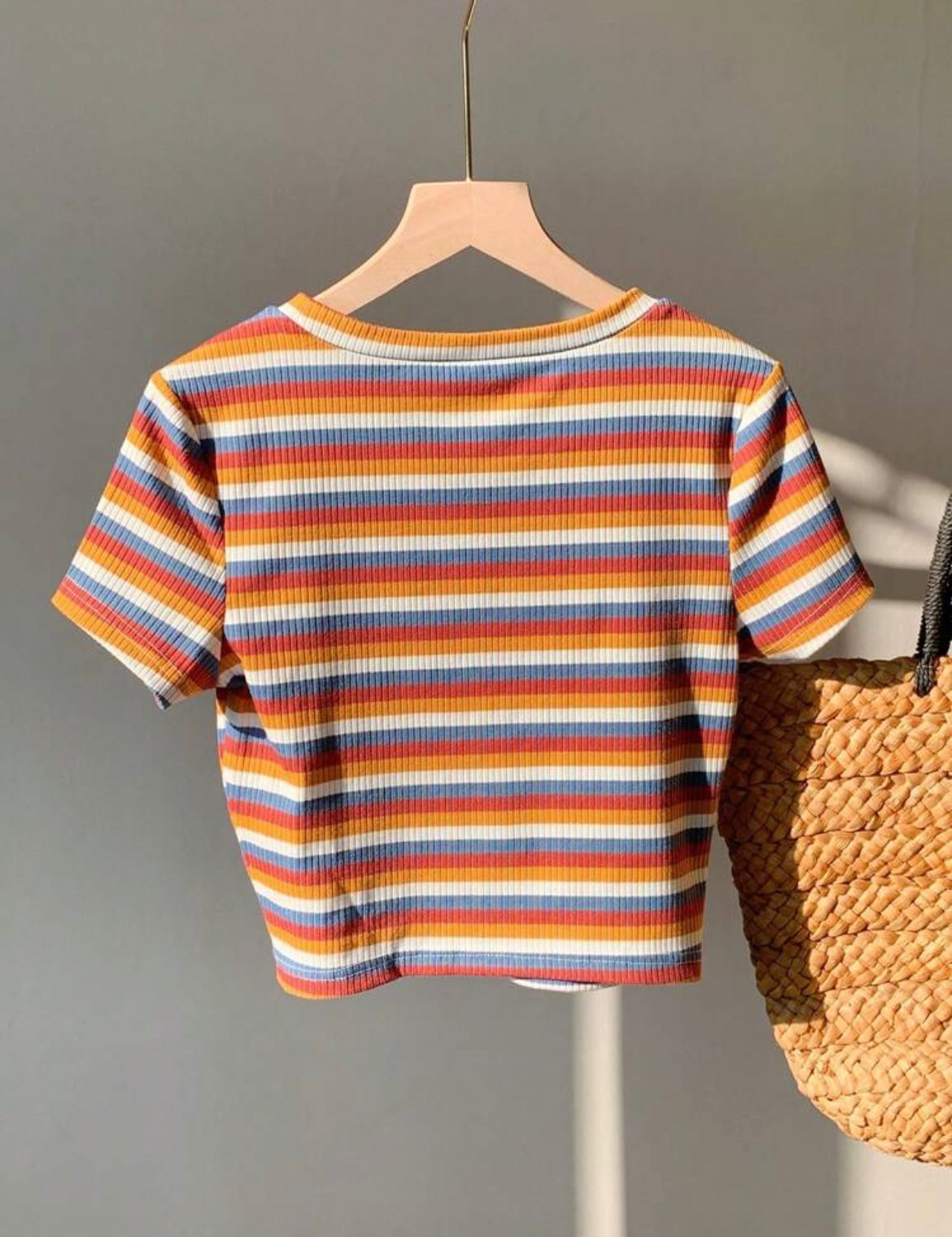 Comfortcana Colorful Striped T-Shirt