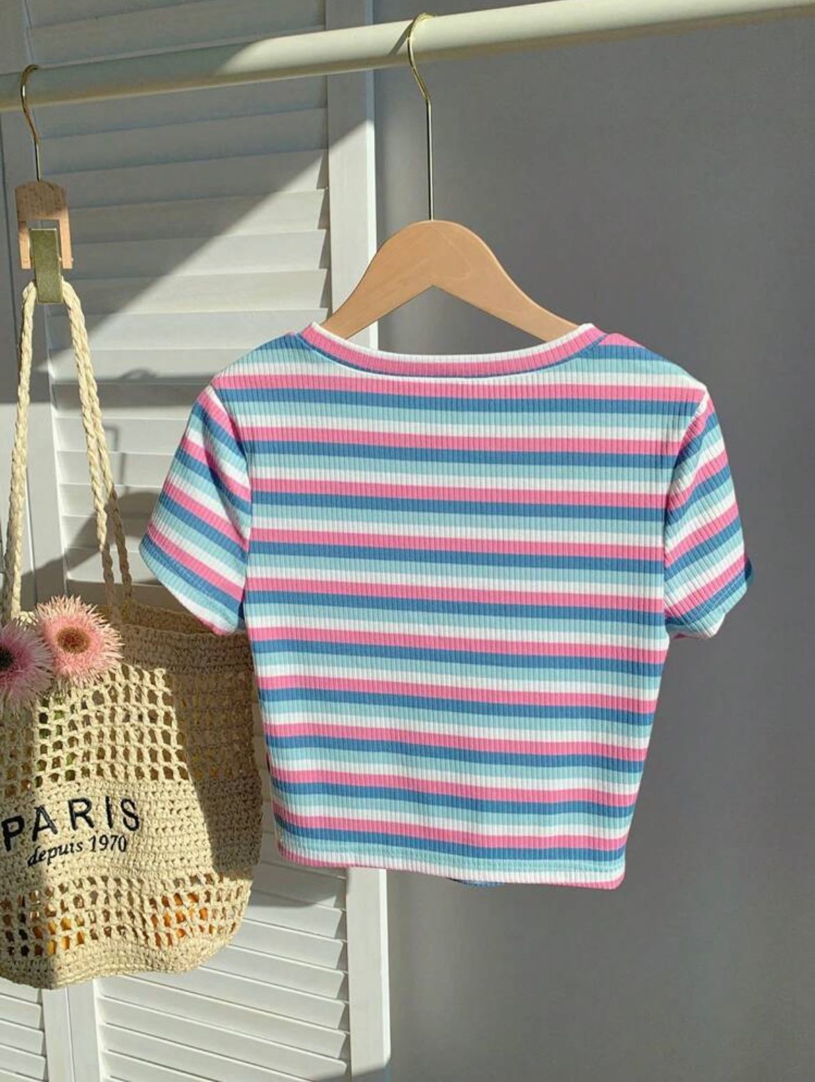 Comfortcana Colorful Striped T-Shirt