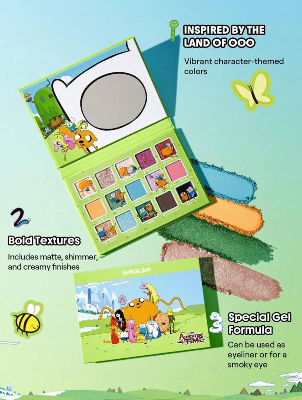 Adventure Time | SHEGLAM Ensemble de collection complète