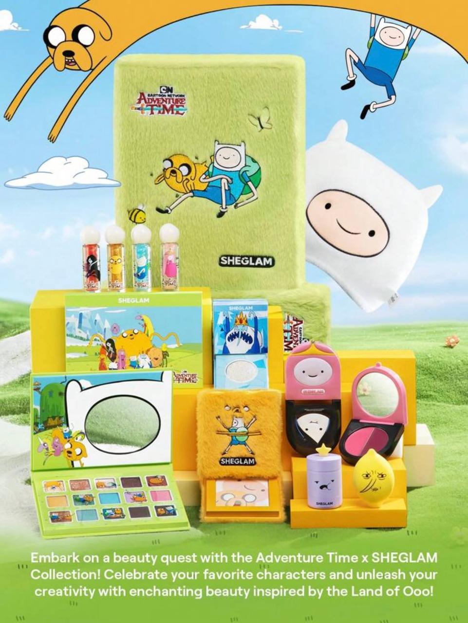 Adventure Time | SHEGLAM Ensemble de collection complète
