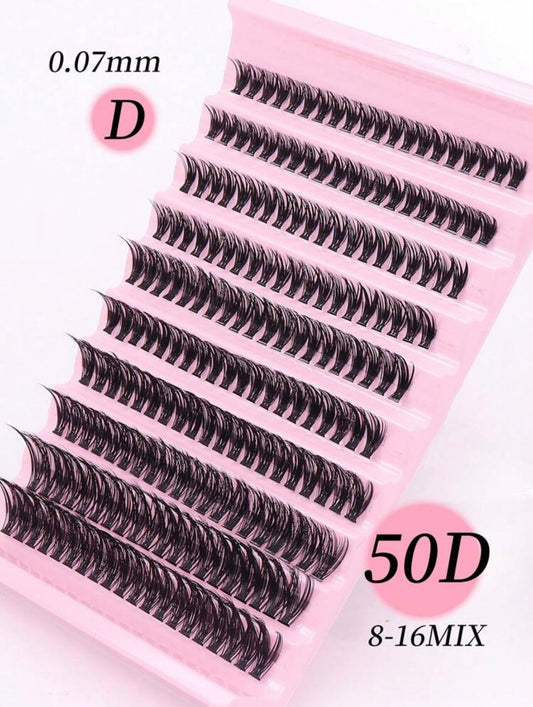 DIY Eyelash Clusters