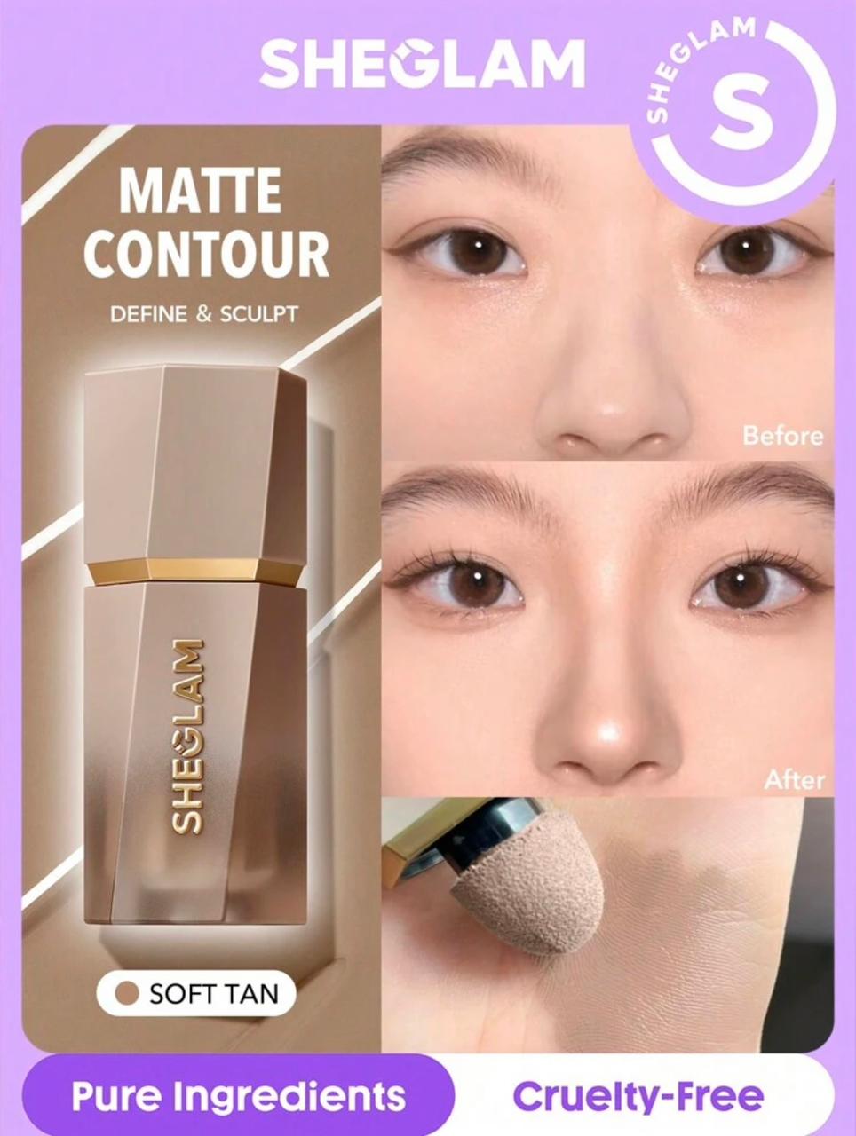 SHEGLAM Sun Beam Matte Liquid Bronzer-