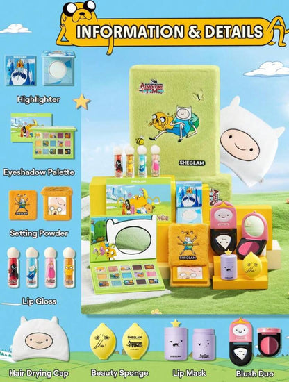 Adventure Time | SHEGLAM Ensemble de collection complète