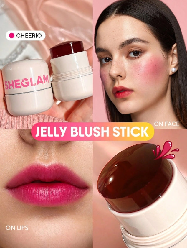 SHEGLAM Jelly-Licious Rouge à LèVres Et Fard à Joues Hydratant