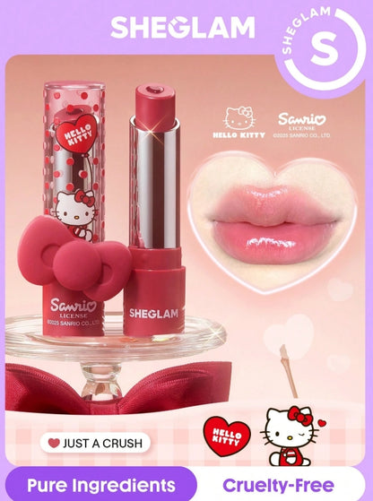 Hello Kitty｜SHEGLAM Be My Baby Rouge à lèvres hydratant - Just A Crush