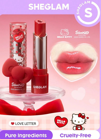Hello Kitty｜SHEGLAM Be My Baby Rouge à lèvres hydratant - Just A Crush