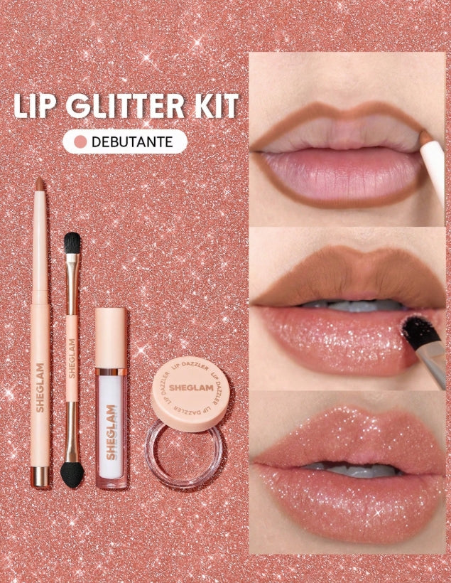 SHEGLAM Kit De Paillettes Lip Dazzler-