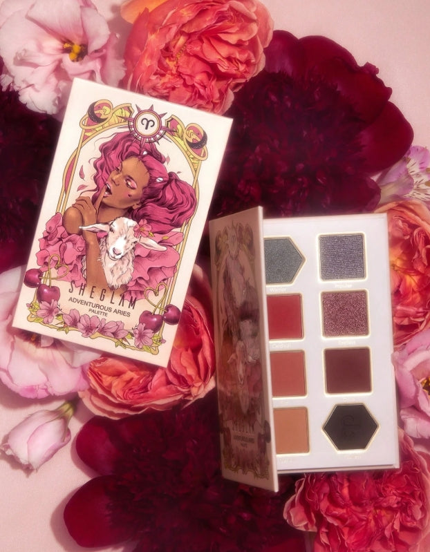SHEGLAM Palette De Fards à PaupièRes Adventurous Aries 8 Couleurs