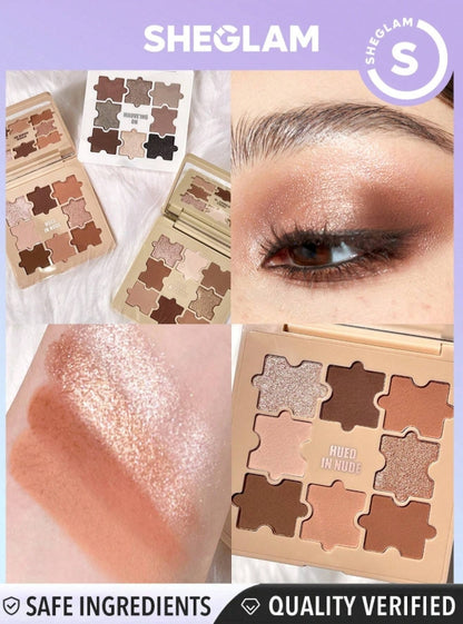 SHEGLAM Palette De Fards à PaupièRes Jazy Jigsaw