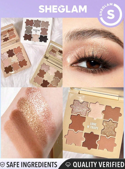 SHEGLAM Palette De Fards à PaupièRes Jazy Jigsaw