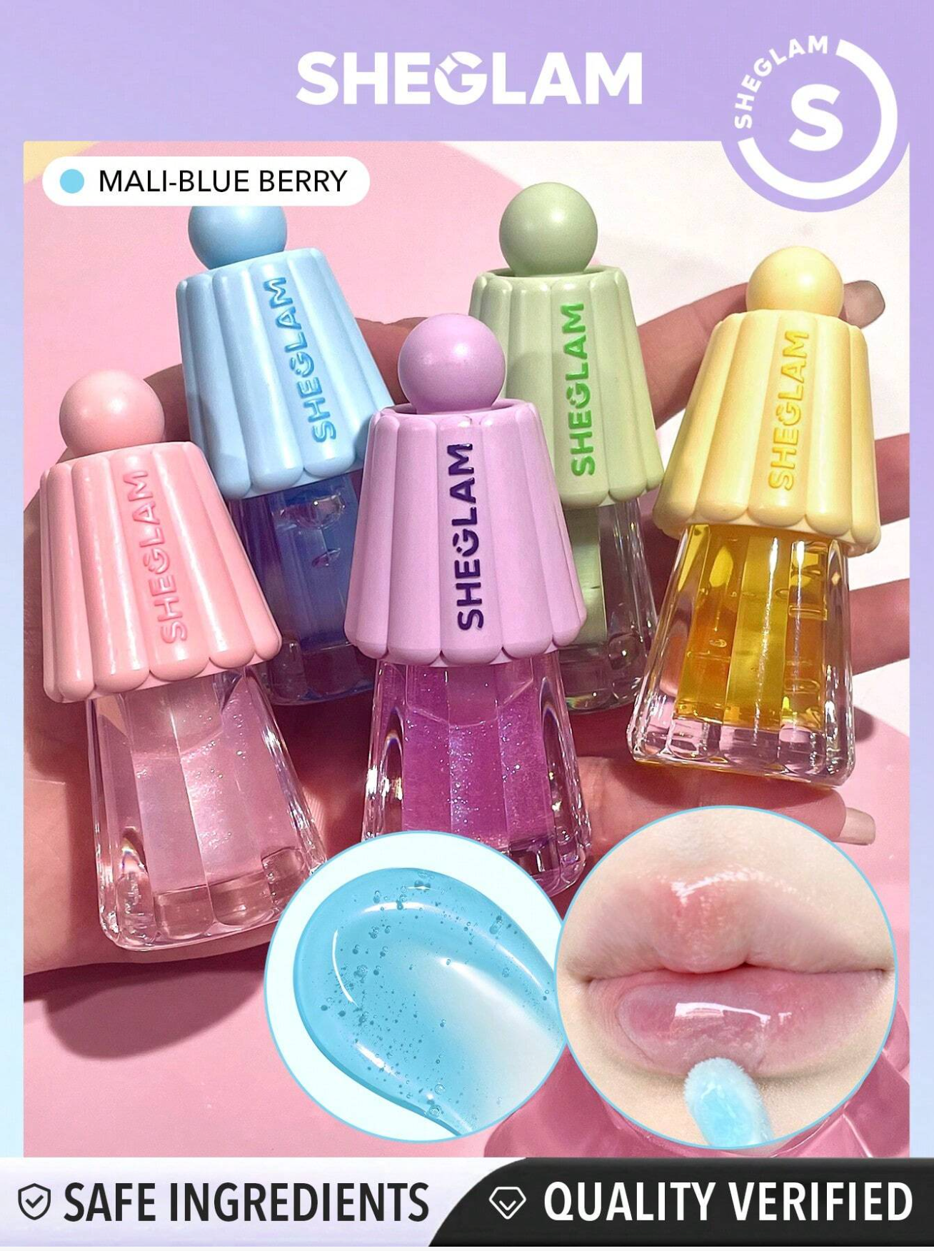 SHEGLAM Huile Hydratante Pour Les LèVres Jelly Wow