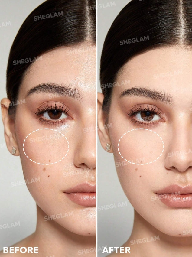 SHEGLAM Poudre Fixatrice RafraîChissante Hydro-Touch Poudre Fixatrice Libre à Base D'Eau Et De ContrôLe Du SéBum