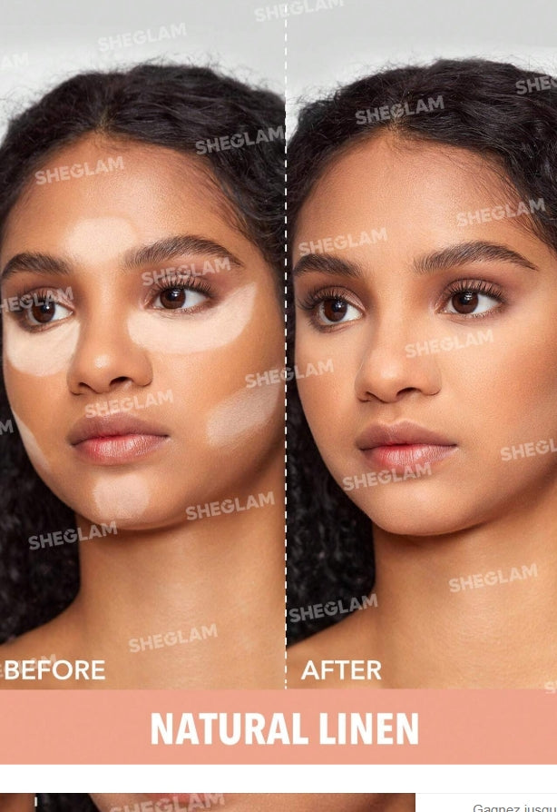 SHEGLAM Duo De Poudres Fixatrices Pour Le Visage Et Le Dessous Des Yeux