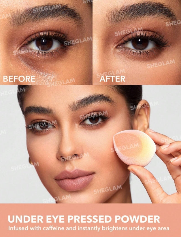 SHEGLAM Duo De Poudres Fixatrices Pour Le Visage Et Le Dessous Des Yeux