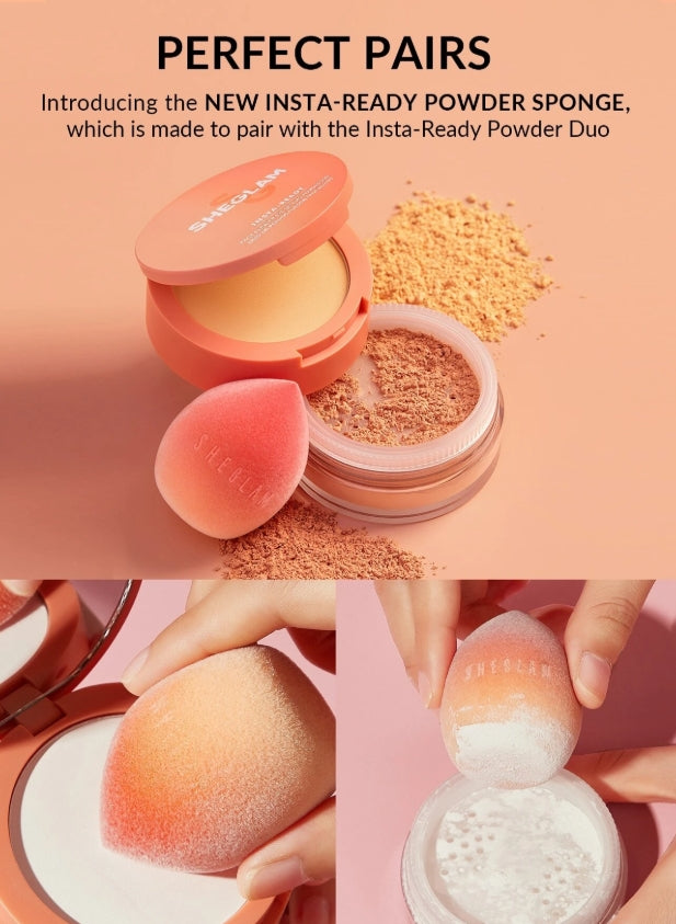 SHEGLAM Duo De Poudres Fixatrices Pour Le Visage Et Le Dessous Des Yeux
