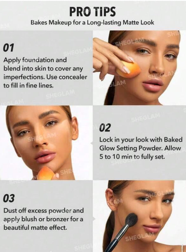 SHEGLAM Poudre Fixatrice Baked Glow