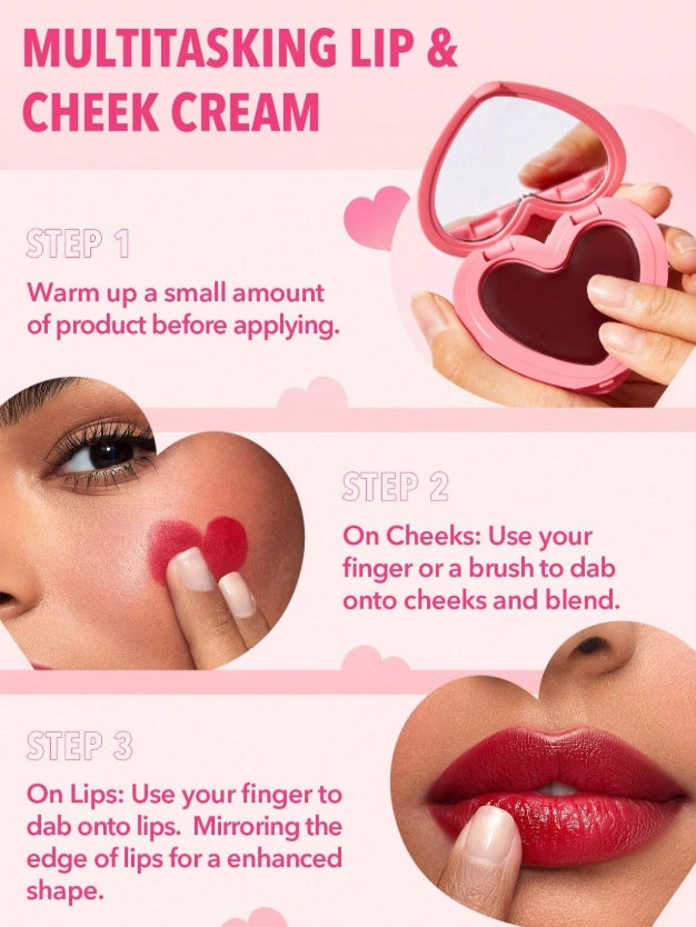 SHEGLAM Blush CrèMe Playing Cupidon-