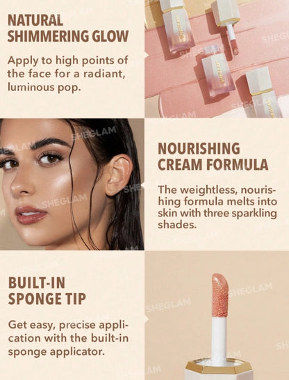 SHEGLAM Surligneur Liquide Glow Bloom-Gel CrèMe