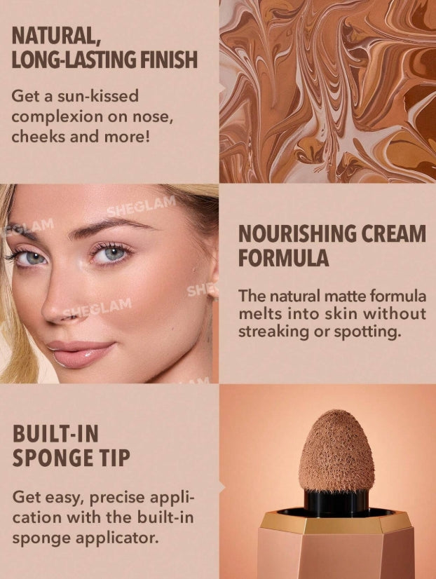 SHEGLAM Sun Beam Matte Liquid Bronzer-