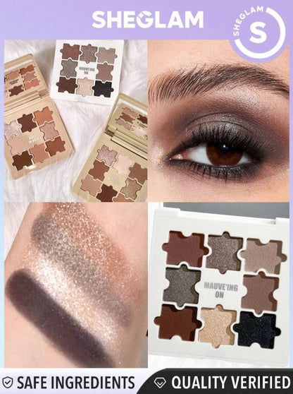 SHEGLAM Palette De Fards à PaupièRes Jazy Jigsaw