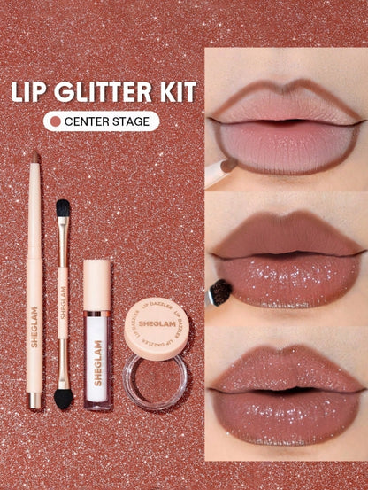 SHEGLAM Kit De Paillettes Lip Dazzler-
