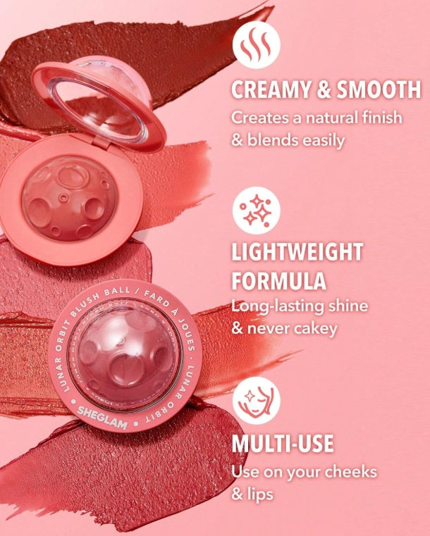 SHEGLAM Lunar Orbit Blush Ball-Blush
