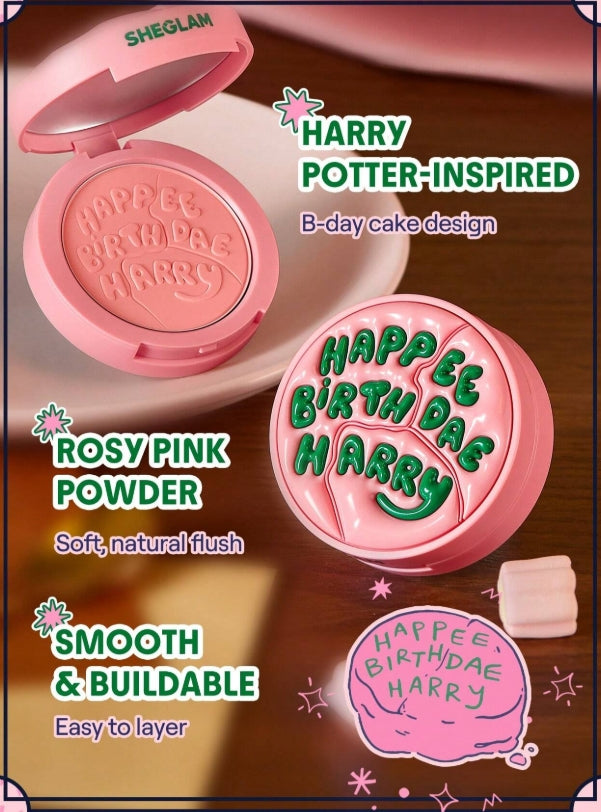 Harry Potter™ X SHEGLAM Poudre Blush Harry Happee Birthdae