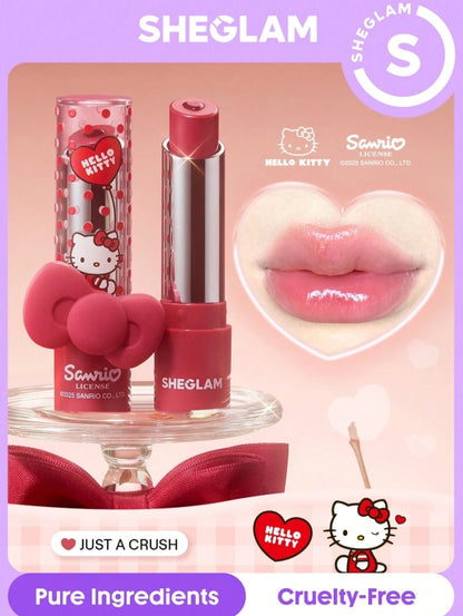 Hello Kitty｜SHEGLAM Be My Baby Rouge à lèvres hydratant - Just A Crush