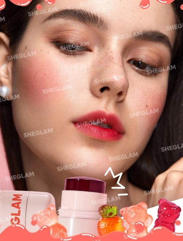 SHEGLAM Jelly-Licious Rouge à LèVres Et Fard à Joues Hydratant