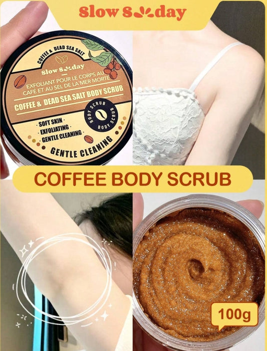 SlowSunday Coffee& Dead Sea Salt Body