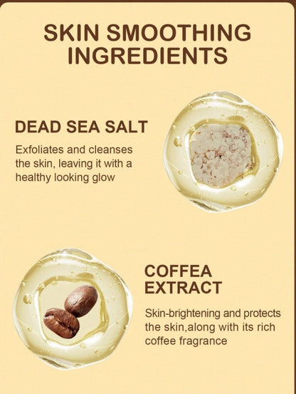 SlowSunday Coffee& Dead Sea Salt Body