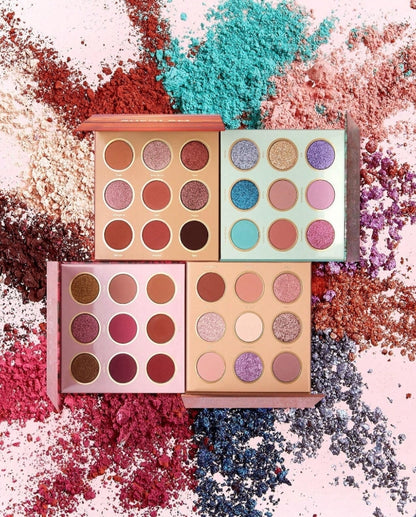 SHEGLAM Beach Sunset Palette 9-Color Shimmer Matte Shadow