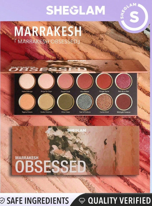 SHEGLAM Marrakesh Obsessed Palette 12-Clolor