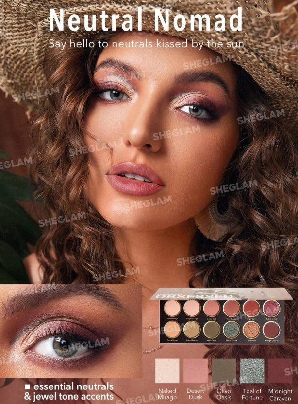 SHEGLAM Marrakesh Obsessed Palette 12-Clolor