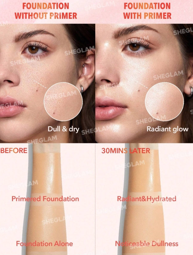SHEGLAM Melon Melt Niacinamide Serum Primer Moisturize Hydrating Primer Hydrating /Moisturize Melon
