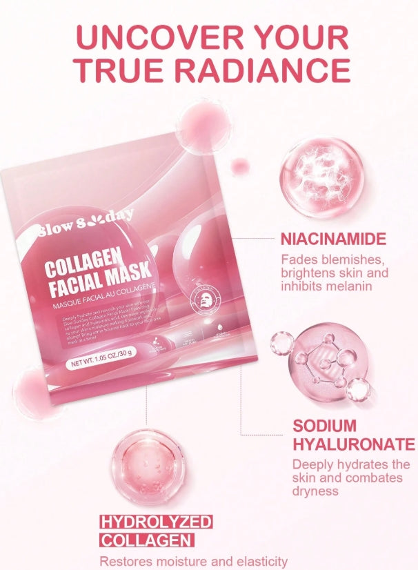 SlowSunday Collagen Facial Mask