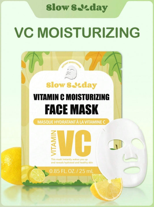 SlowSunday Hydrating Face Masks, VC Instant Brightening Firming