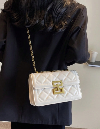 Nouveau Sac À Bandoulière Carré À Chaîne De Mode,